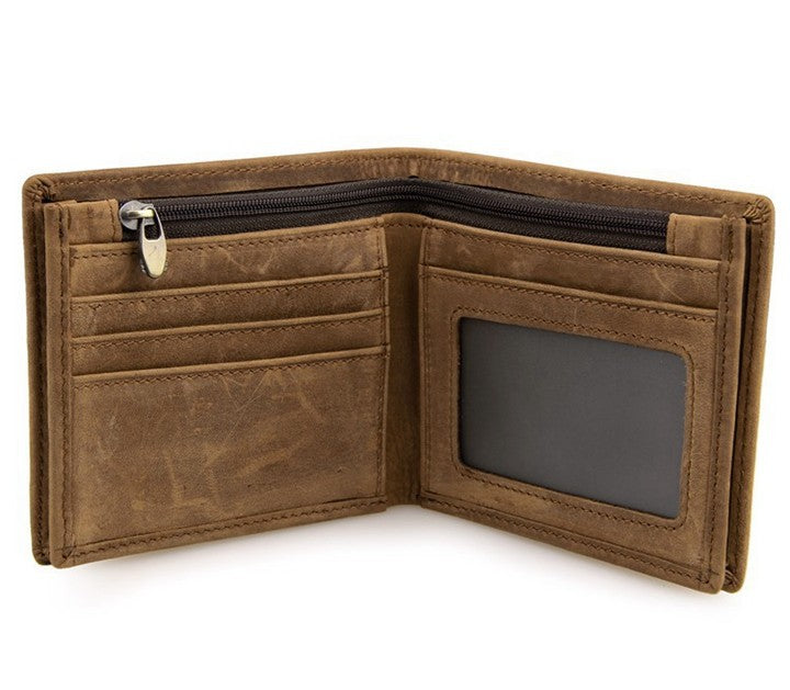 Vintage Style Genuine Leather Wallet