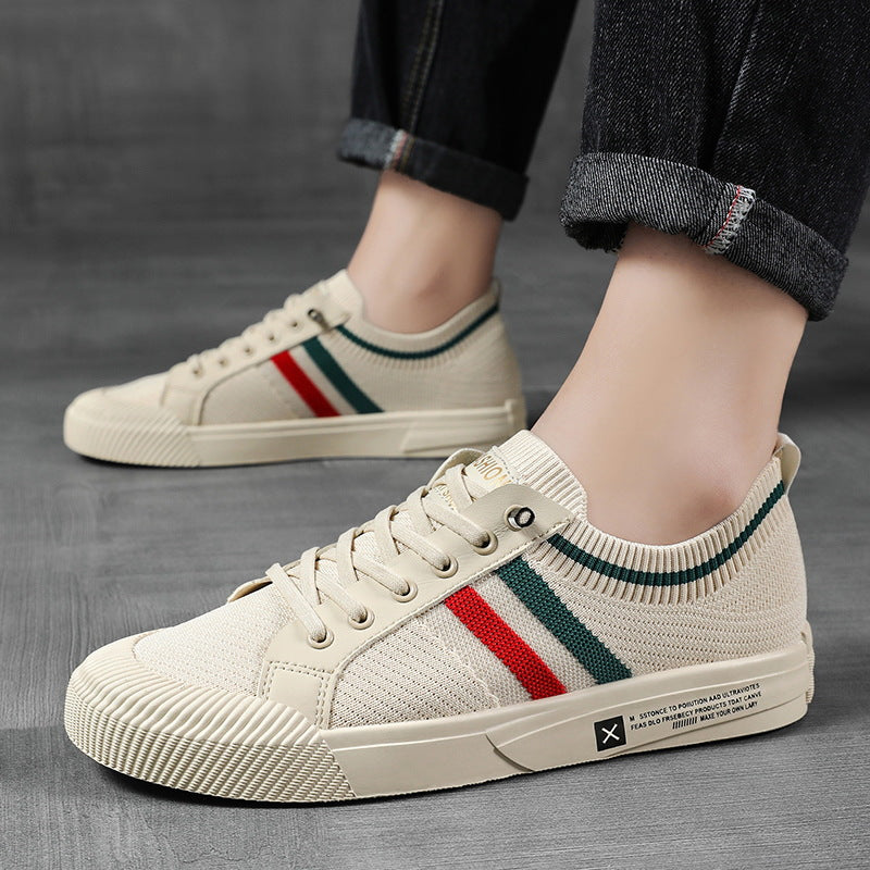 Men's athletic sneakers featuring breathable mesh uppers