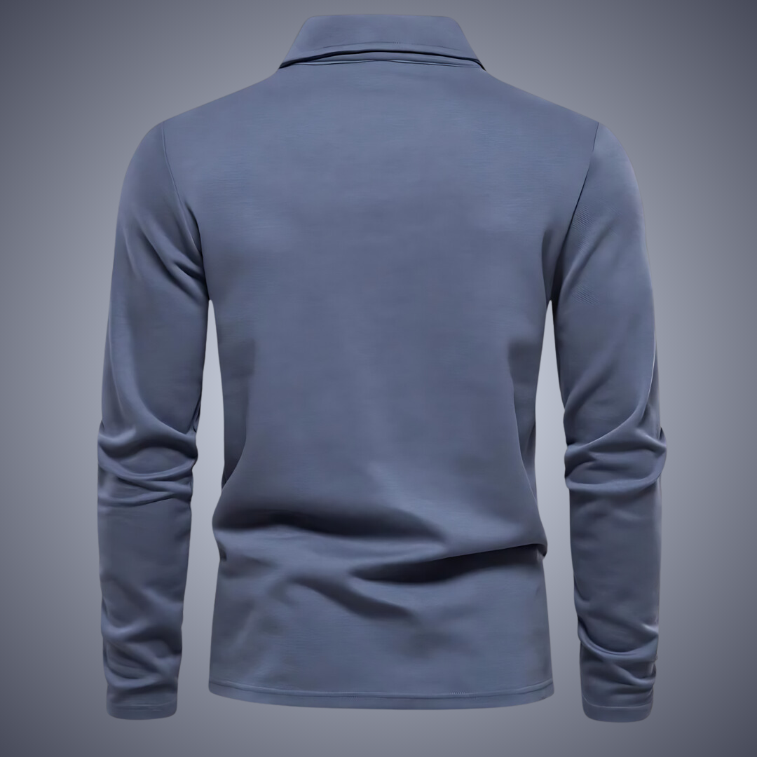 Premium men's polo shirt suitable for work, weekends, and smart-casual occasions