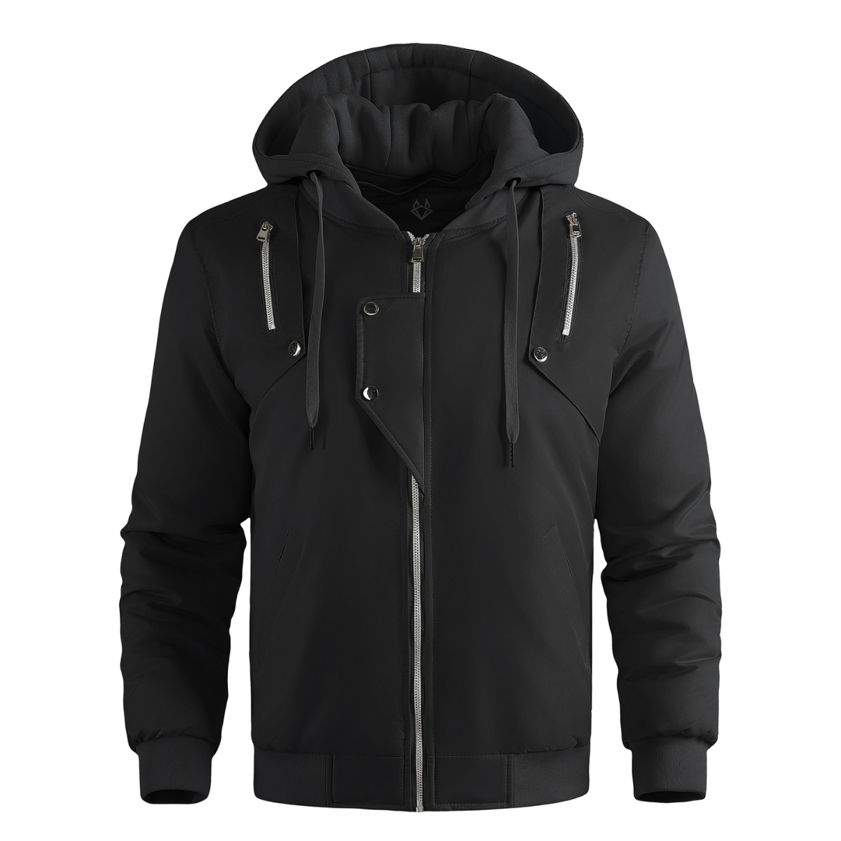 Hooded Bomber Jacket