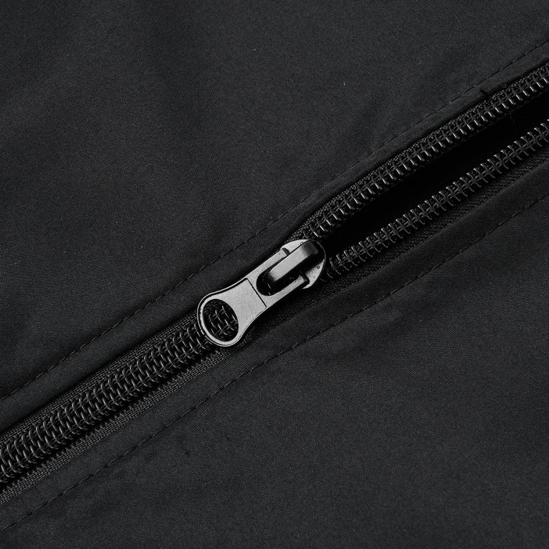 Men's Baseball Collar Lightweight Loose Jacket Solid Color