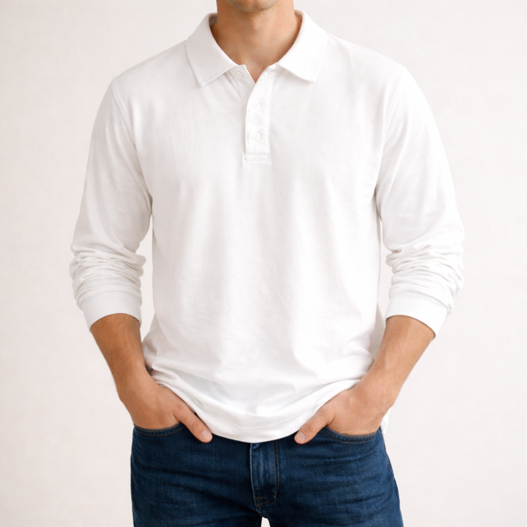 Men's Casual Smart Polo Shirt