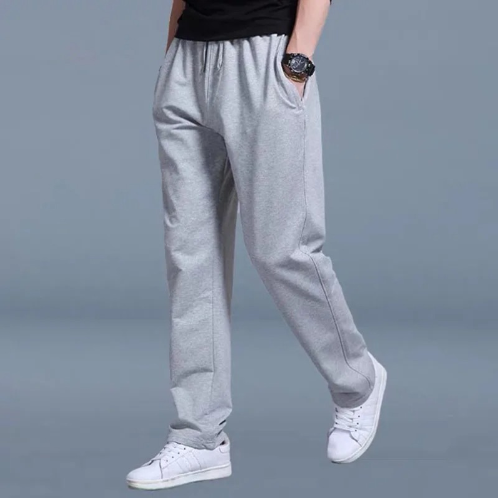 Men's Joggers With Drawstring Waist And Side Pockets