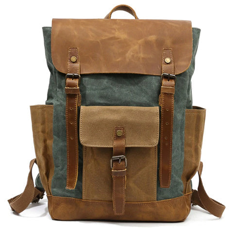 Vintage backpack with classic design for work, travel, and everyday carry