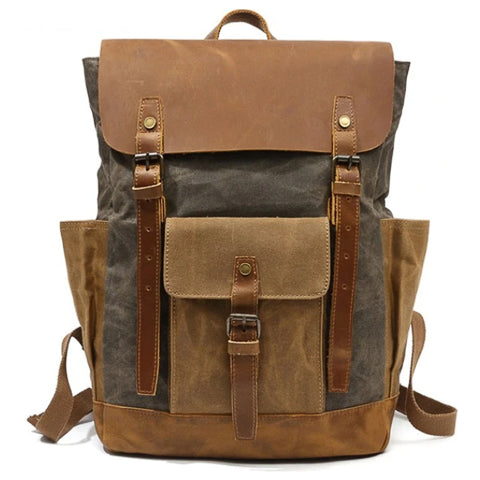 Vintage Backpack for Work Travel and Everyday Carry