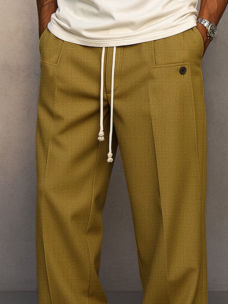 Men's trousers styled for a casual everyday outfit