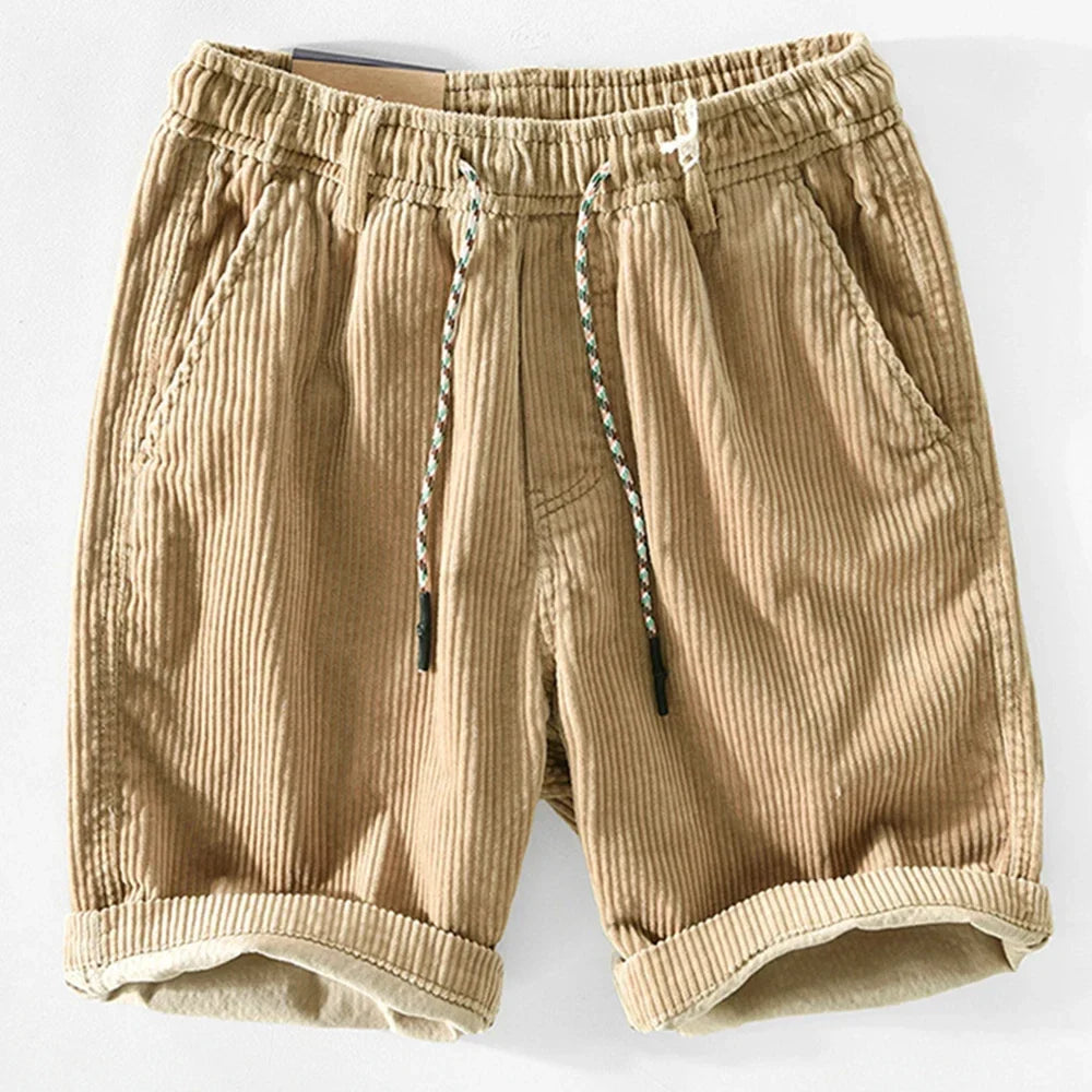 Men's Corduroy Summer Shorts