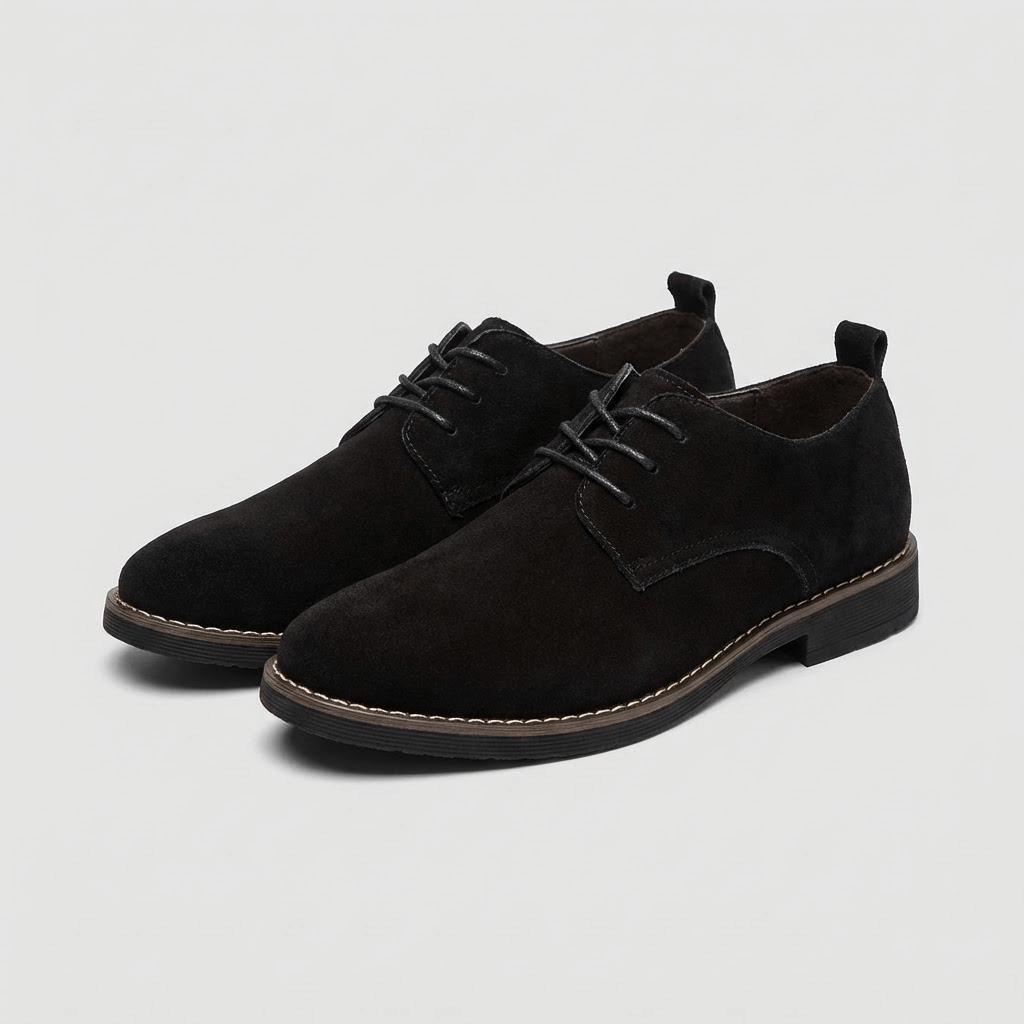 Men's Oxford Dress Shoes With Leather Upper