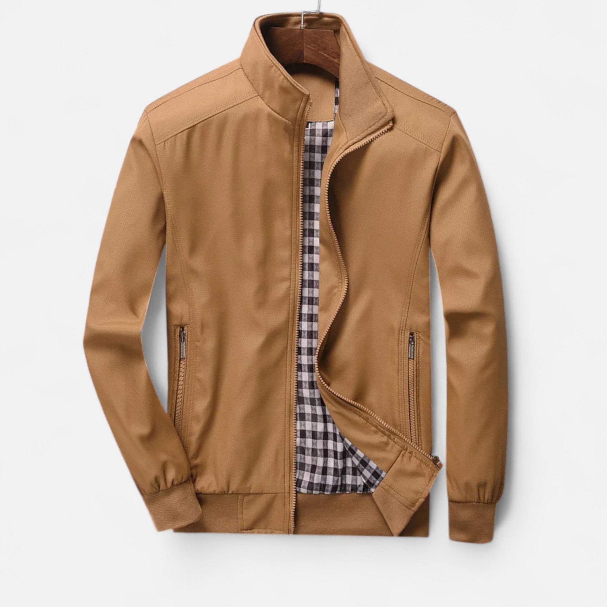 Men's lightweight bomber jacket in a modern urban style