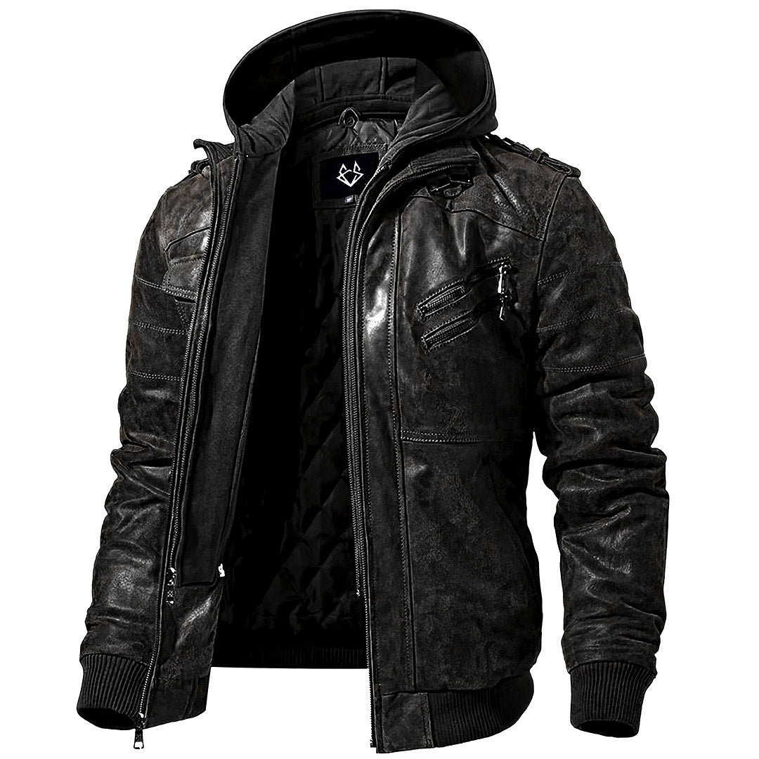 Axel Pigskin Leather Jacket