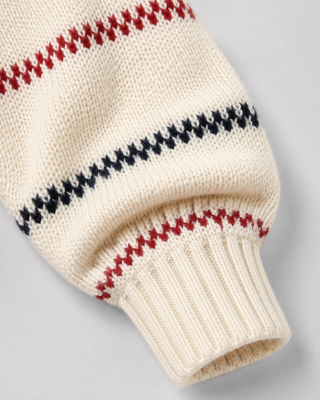 Men's crew neck sweater shown from the front