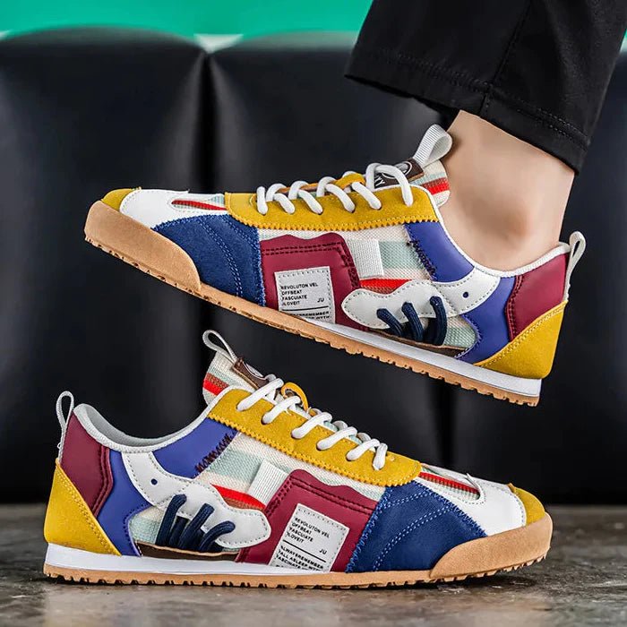 Men's trail sneaker styled for outdoor walks and everyday athletic wear