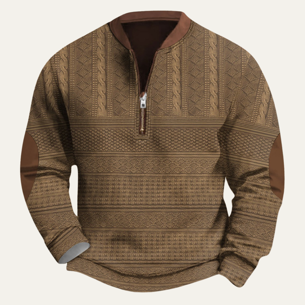 Oversized Button-Front Cardigan For Layered Style