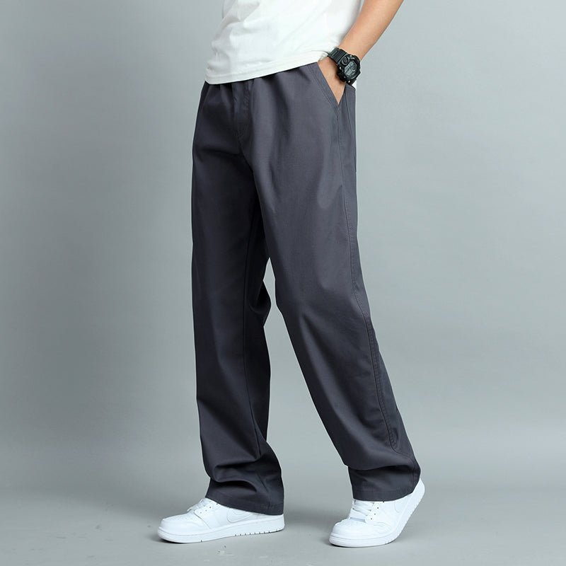 Close-up of the cotton blend fabric and pocket detail