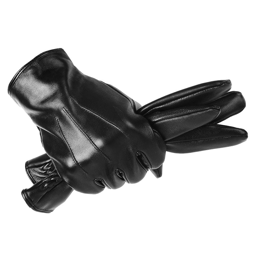 everest handschuhe Everest Leather Gloves, Black / S/M