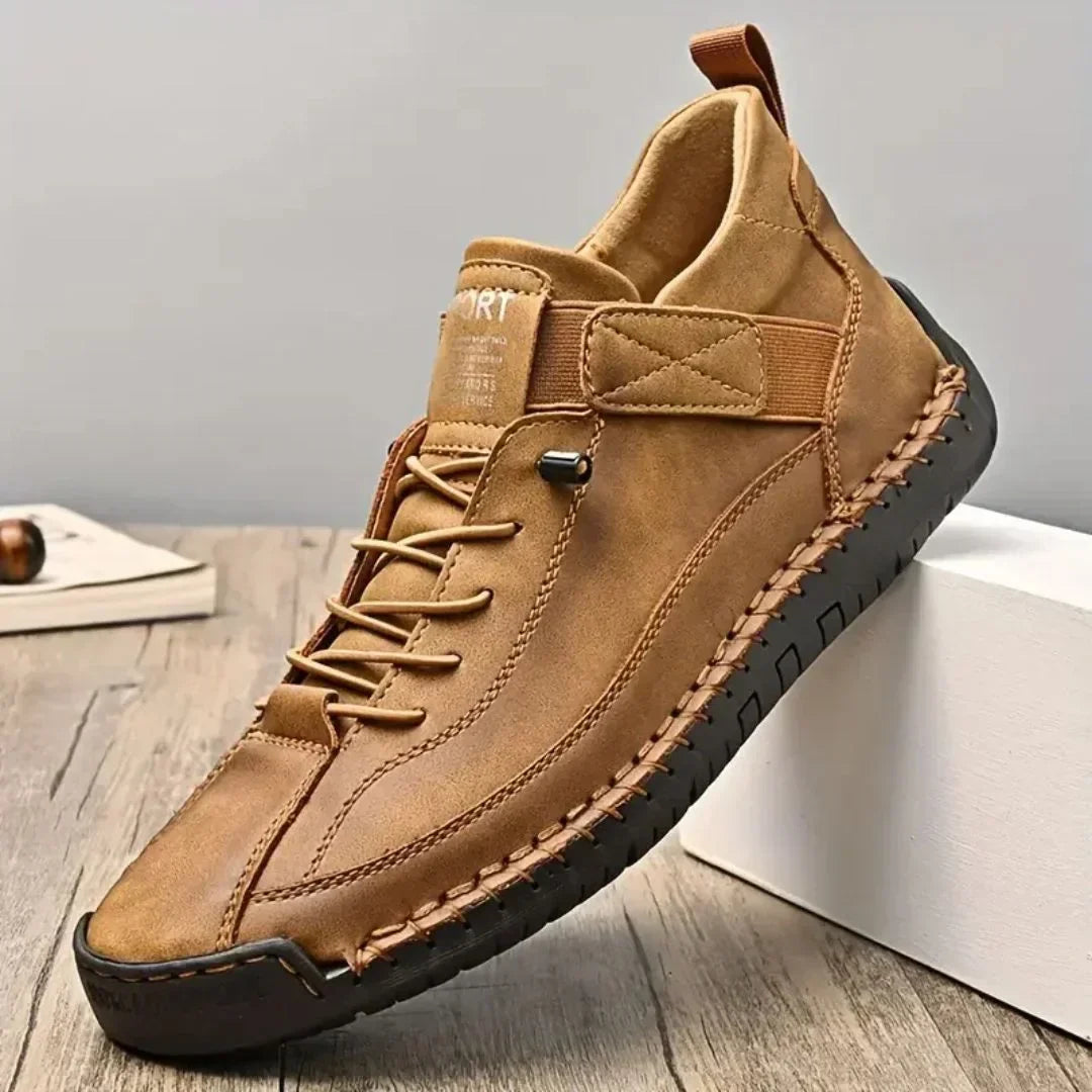 Men's everyday sneakers paired with casual streetwear