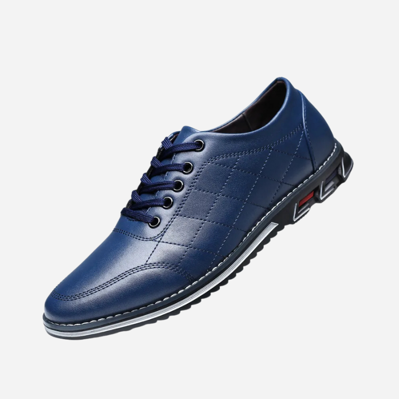 Men's formal shoes shown from a side angle