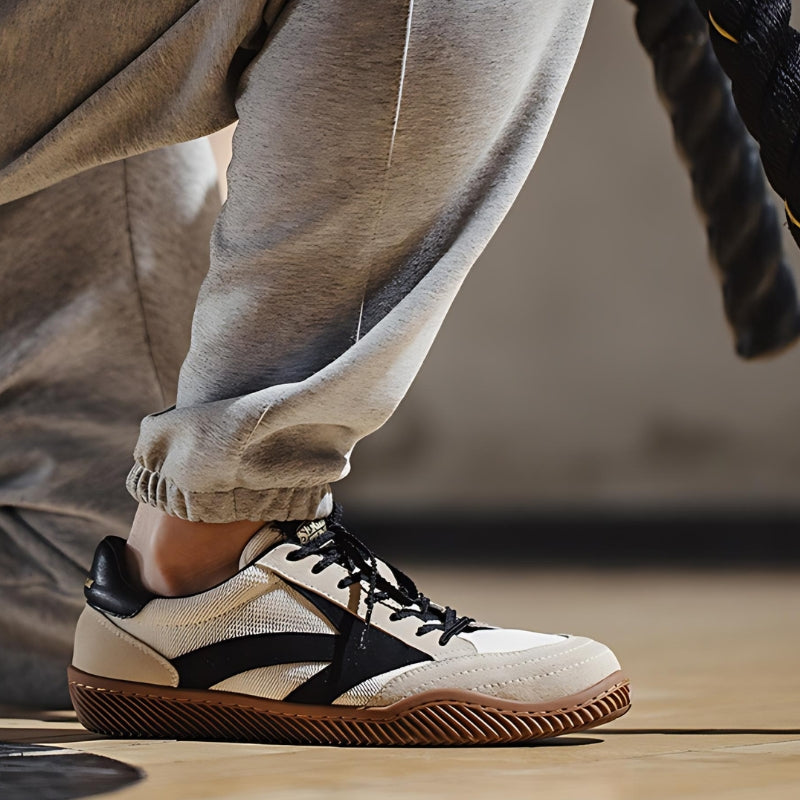 Men's casual sneakers with cushioned soles