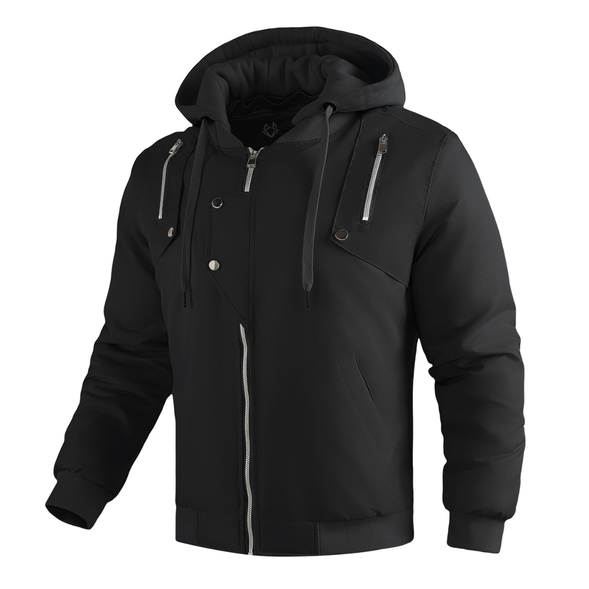 Hooded Bomber Jacket