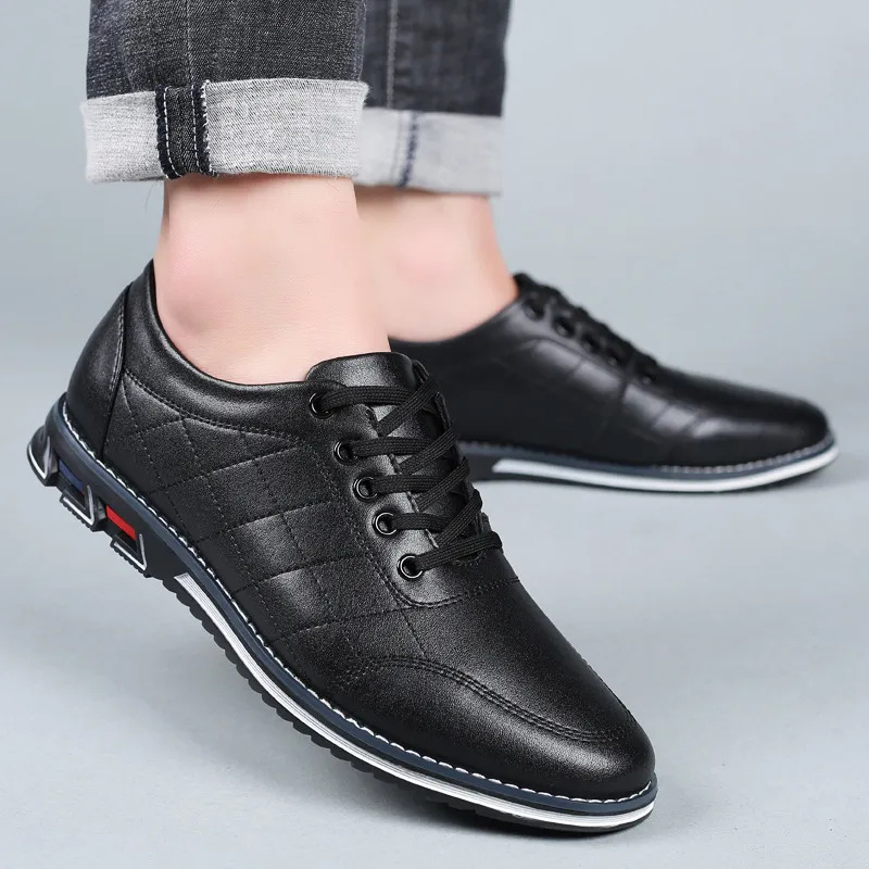 Men's dress shoes shown together for a polished look