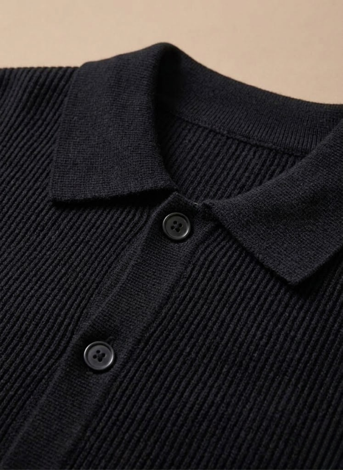 Men's knit cardigan shown in a versatile casual style