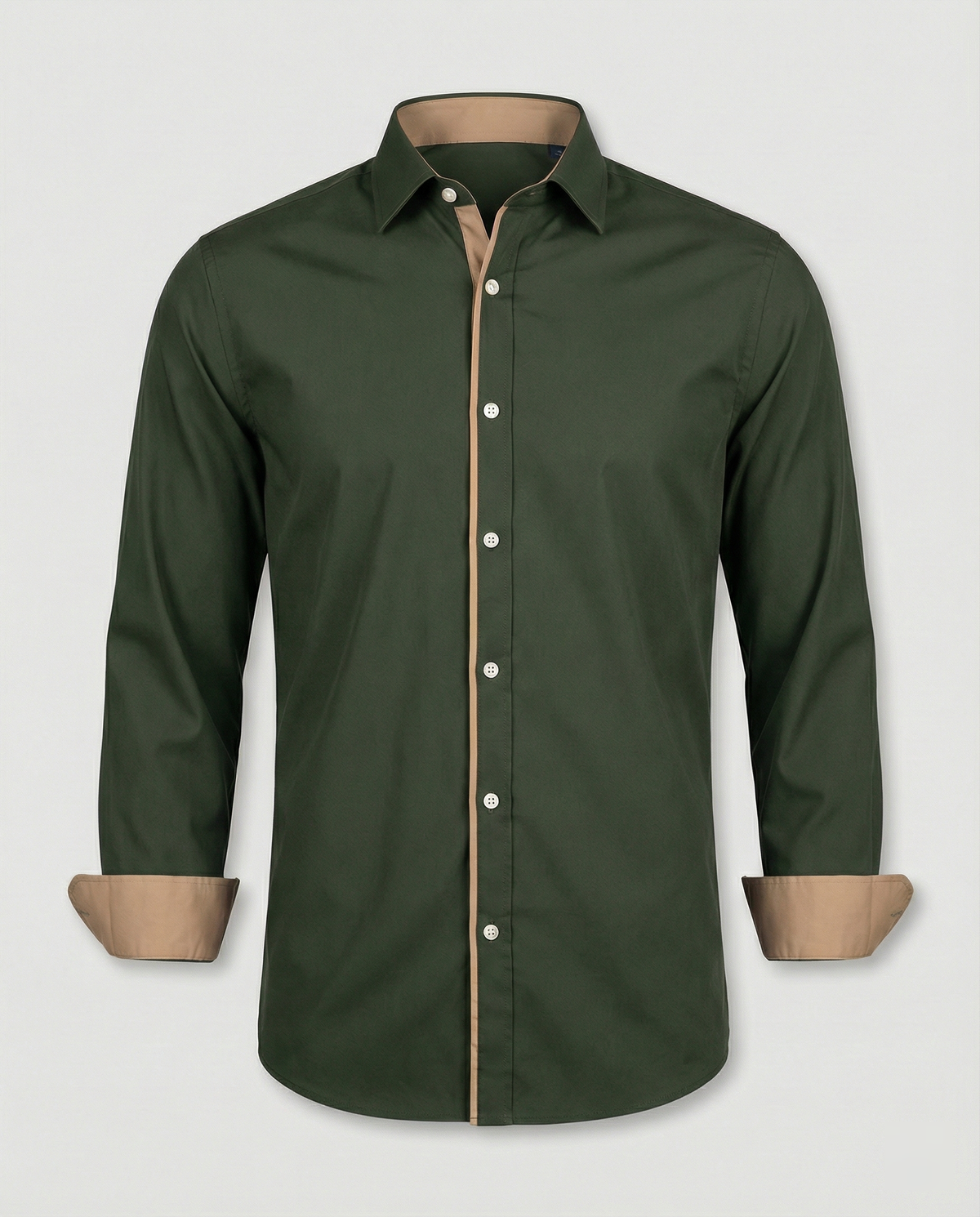 Men’s Classic Button-Down Shirt for Fall