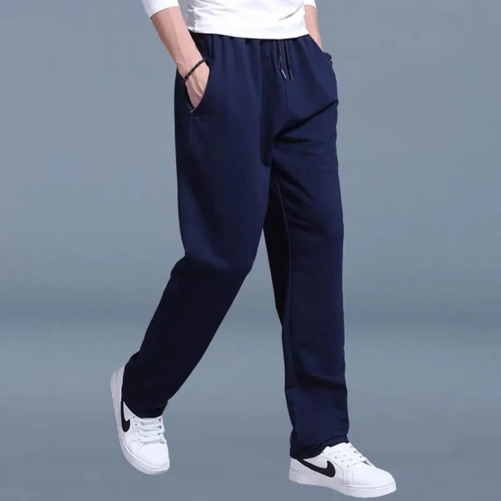 Men's Joggers With Drawstring Waist And Side Pockets