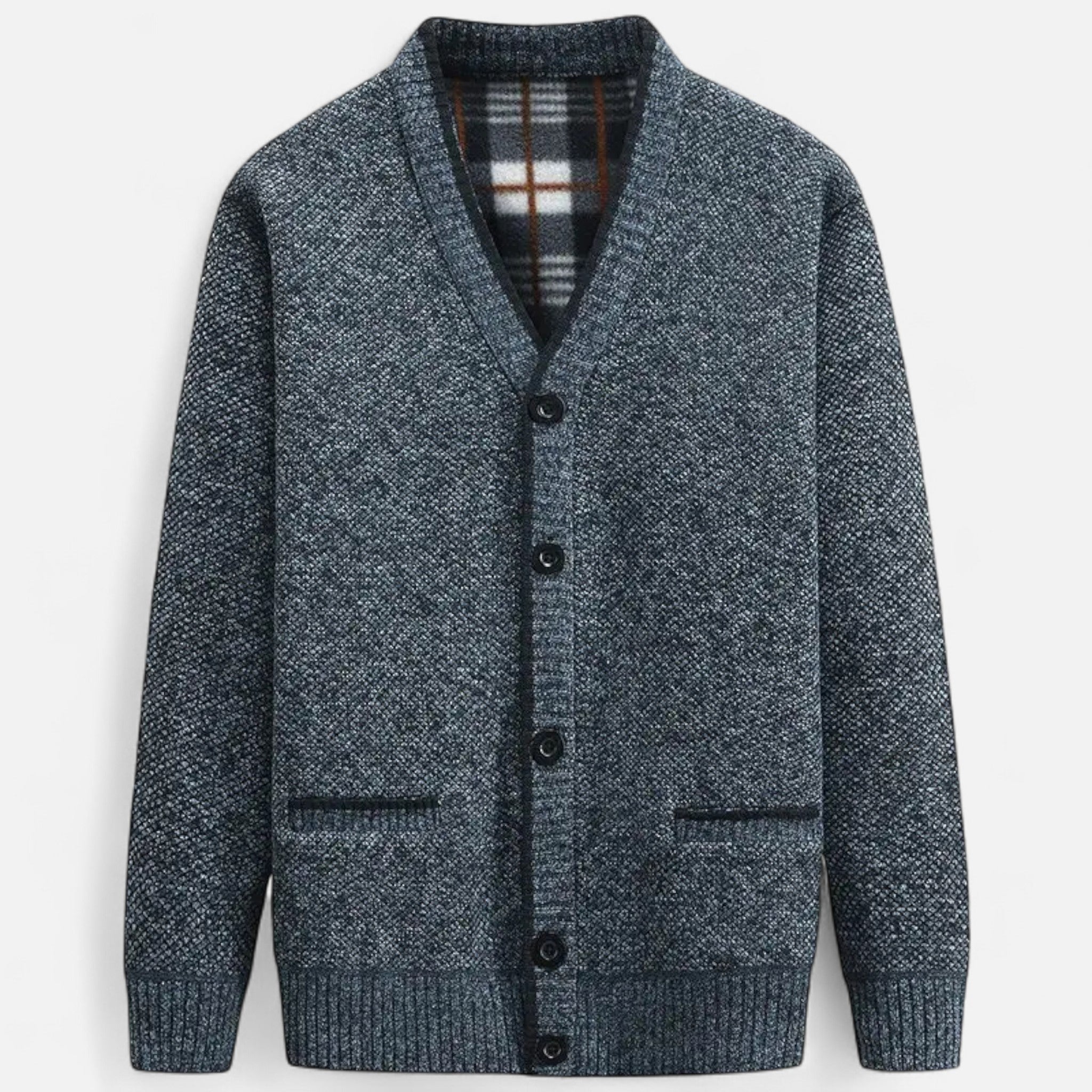 Men's Knit Cardigan Sweater - Classic Layering Style