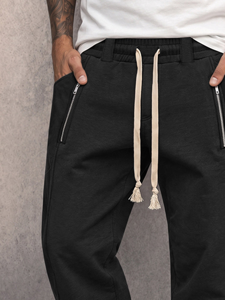 Men's drawstring sweatpants designed for relaxed everyday wear