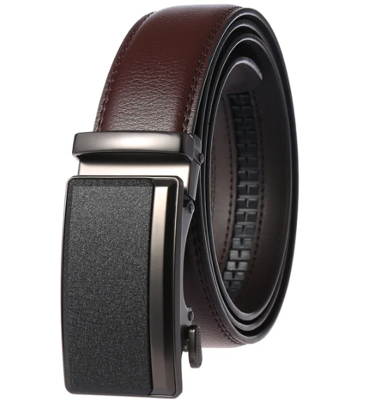 Men's Automatic Buckle Belt For Dress And Casual Style