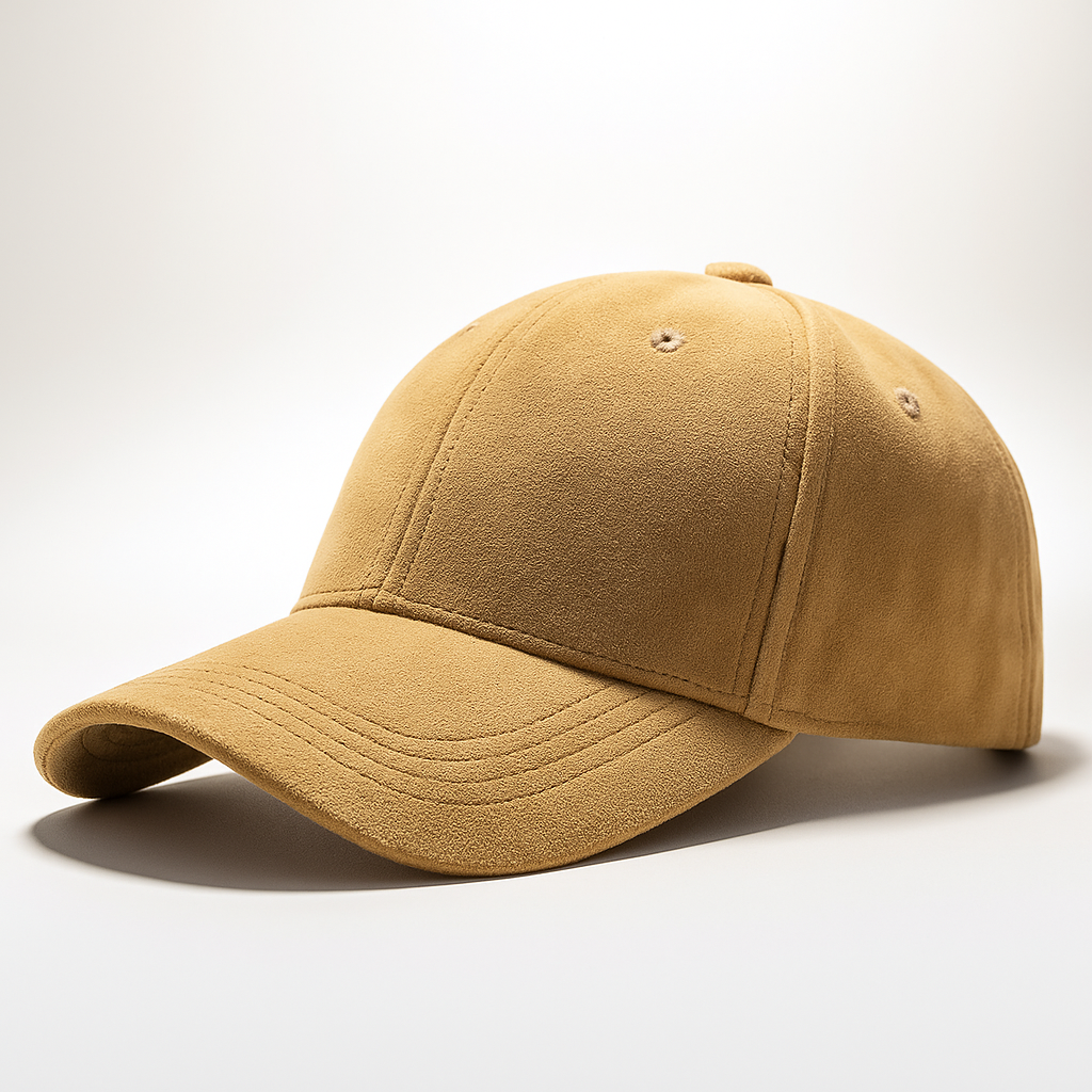 Men's cap showing the adjustable fit at the back