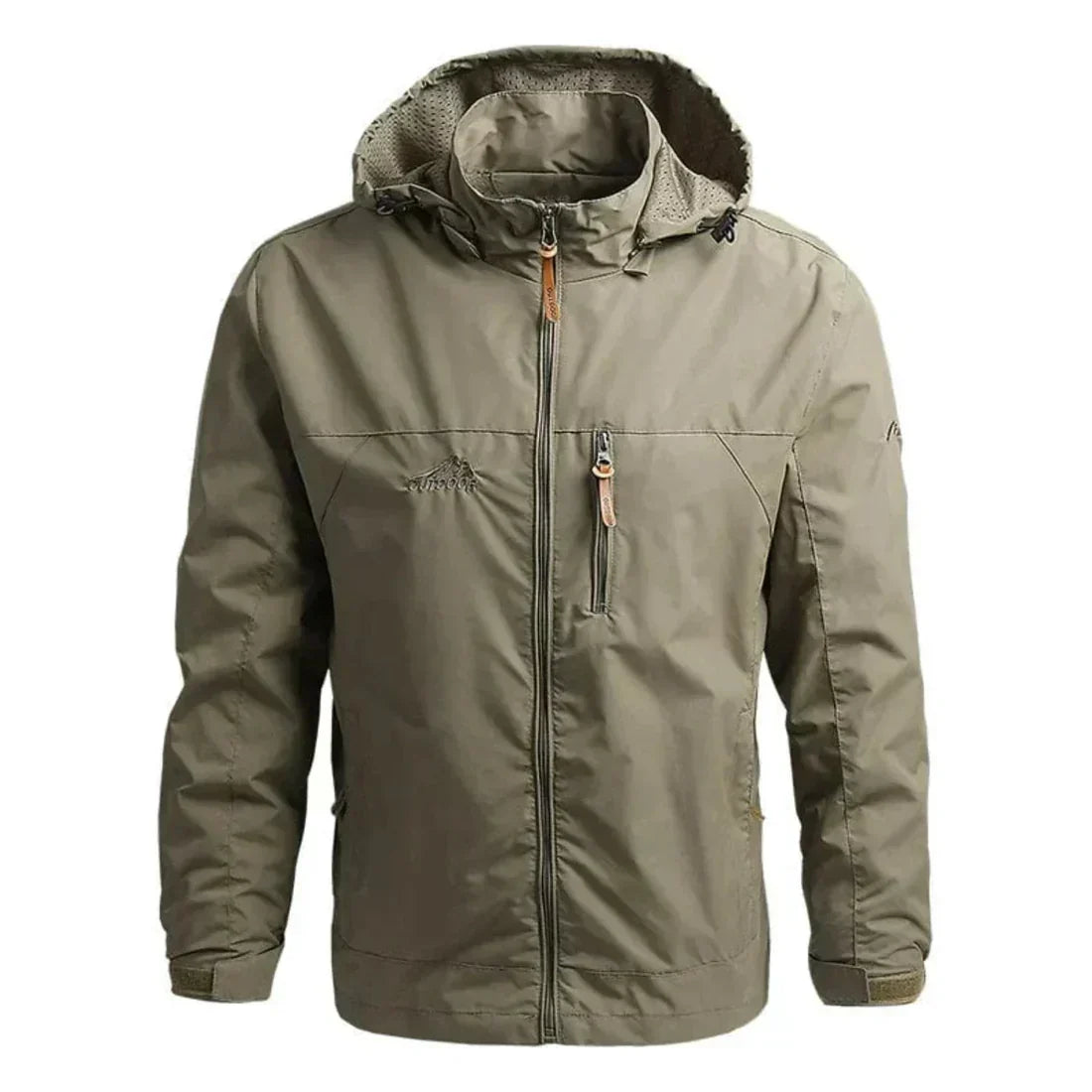 Men's Water-Resistant Hooded Jacket