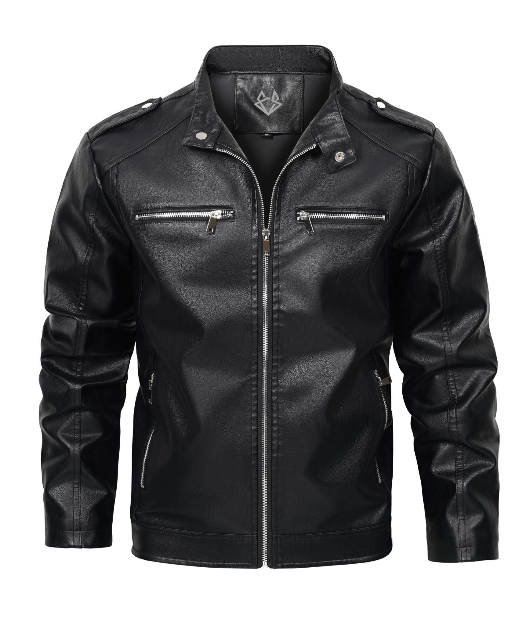 black biker jacket 