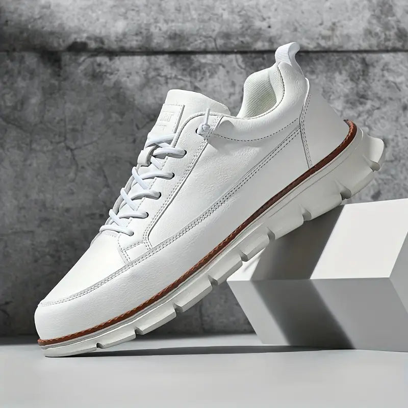 Side view of a men's casual lightweight sneaker