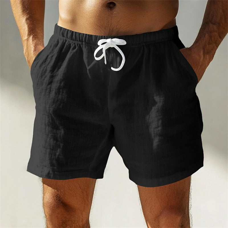 Men's Cotton Blend Shorts Breathable Summer Fit