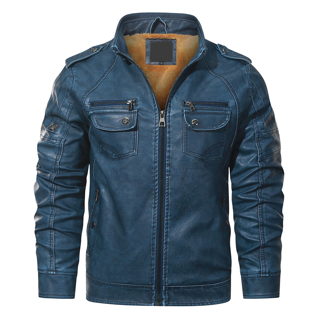 Fleece Biker Jacket
