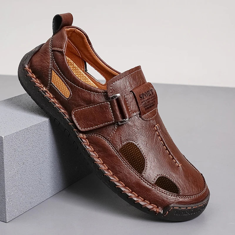 Pair of men's loafers displaying the polished upper and classic shape