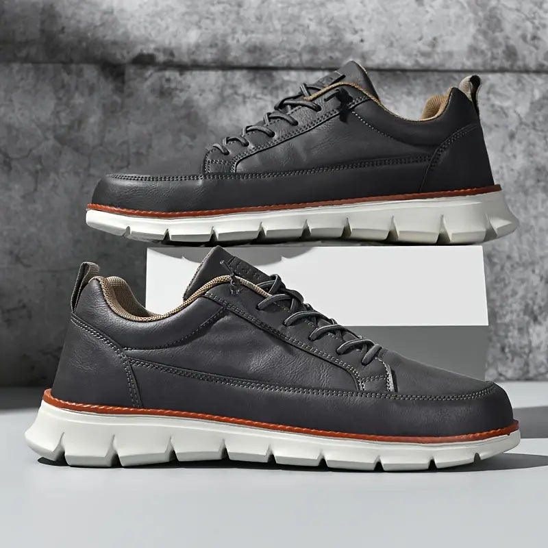 Men's comfortable sneaker shown from the side