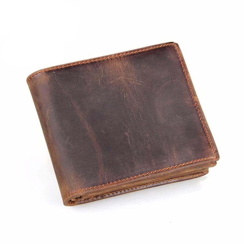 Vintage Style Genuine Leather Wallet