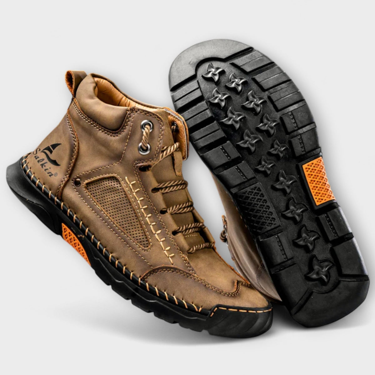 Men's Leather Boots Classic Everyday Style