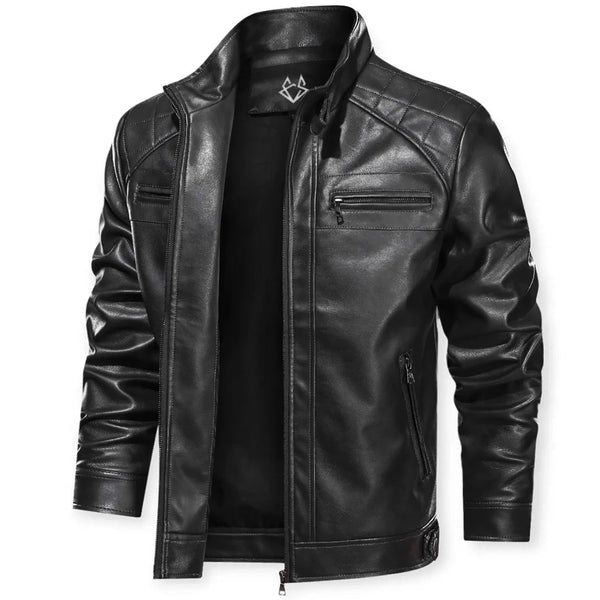 ジャケット・アウター NTRUL MODERN LEATHER JACKET DISSONANCE Dominance Jacket