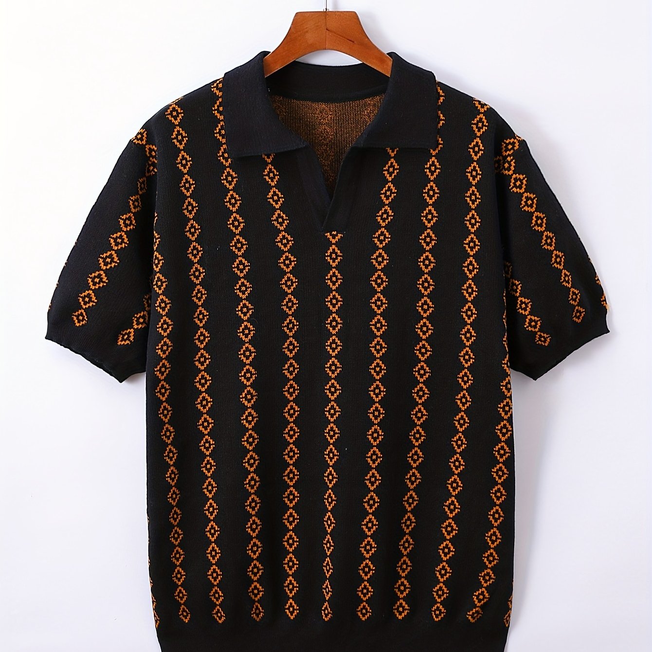 Close-up of the sweater's long sleeves and cuffs