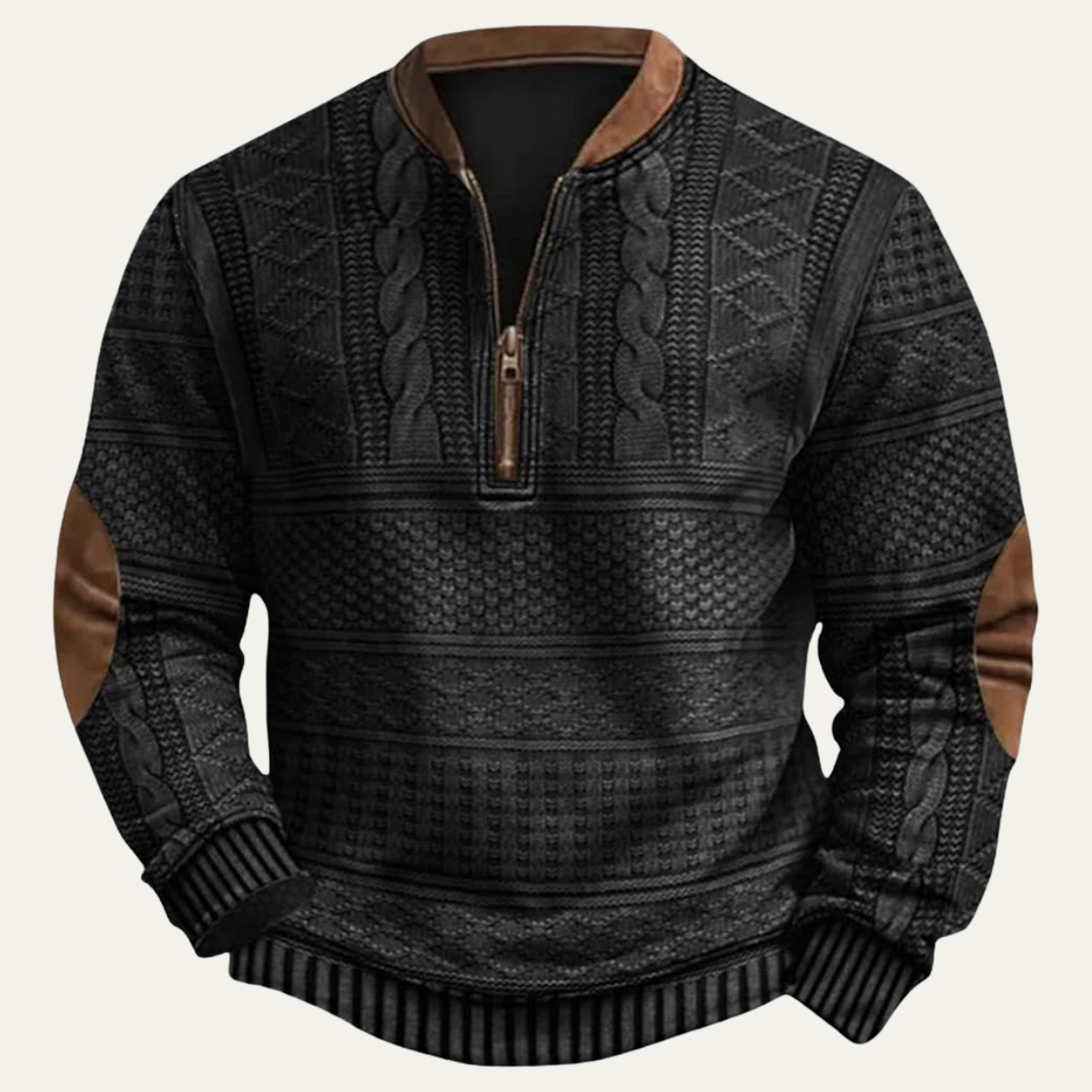 Oversized Button-Front Cardigan For Layered Style